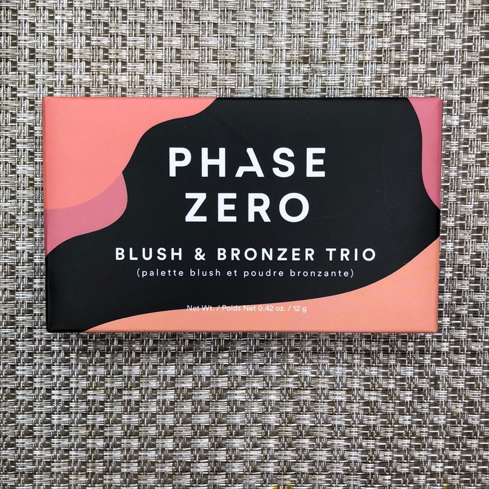 Phase zero blusher and bronzer trio